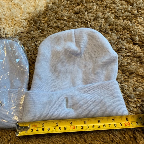 Light Blue winter hat. Set of 2. Women/children - Picture 2 of 2